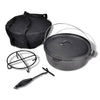 Vidaxl braadpan 5,6 l inclusief accessoires