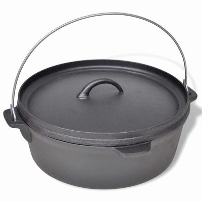 Vidaxl braadpan 5,6 l inclusief accessoires