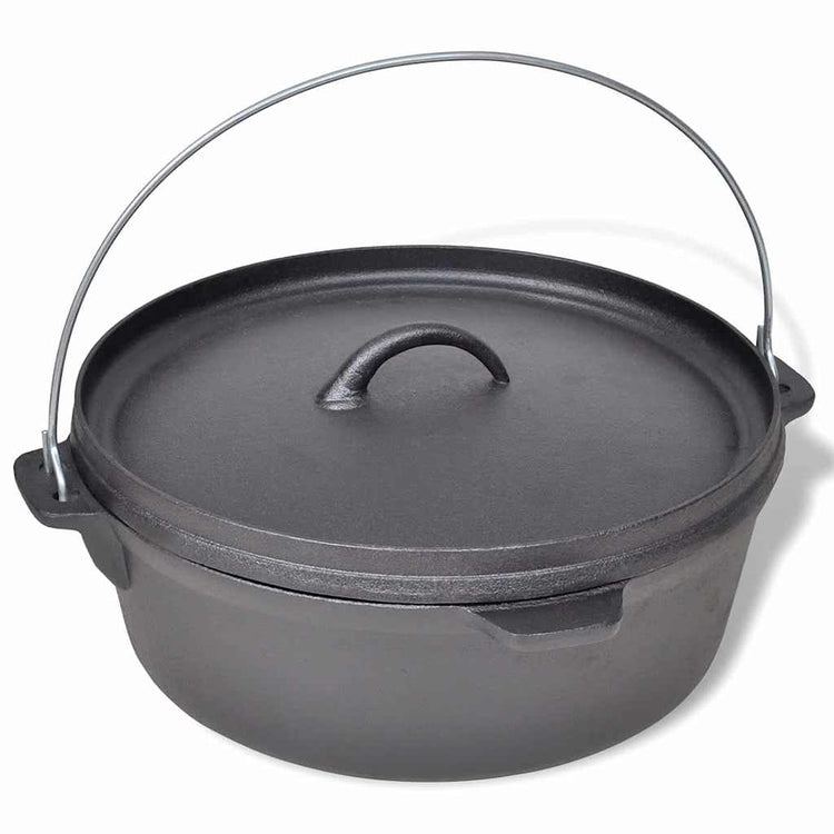 Vidaxl braadpan 5,6 l inclusief accessoires