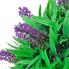 Vidaxl 2-delige kunstbuxussenset bolvormig met lavendel 28 cm