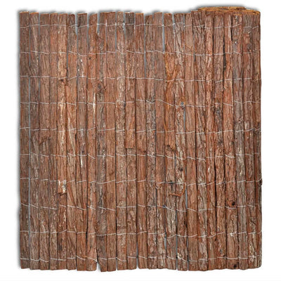 Vidaxl scherm 400x100 cm schors