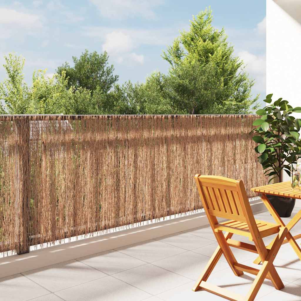 Vidaxl scherm 400x100 cm rijshout