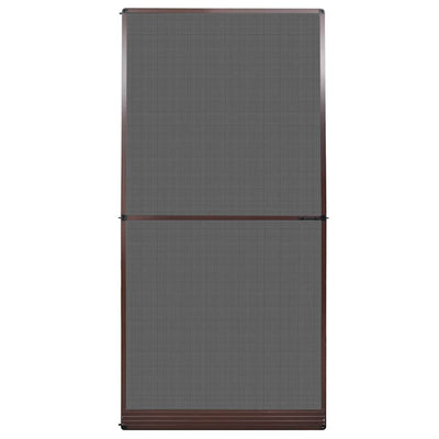Vidaxl hordeur met scharnieren bruin 120 x 240 cm