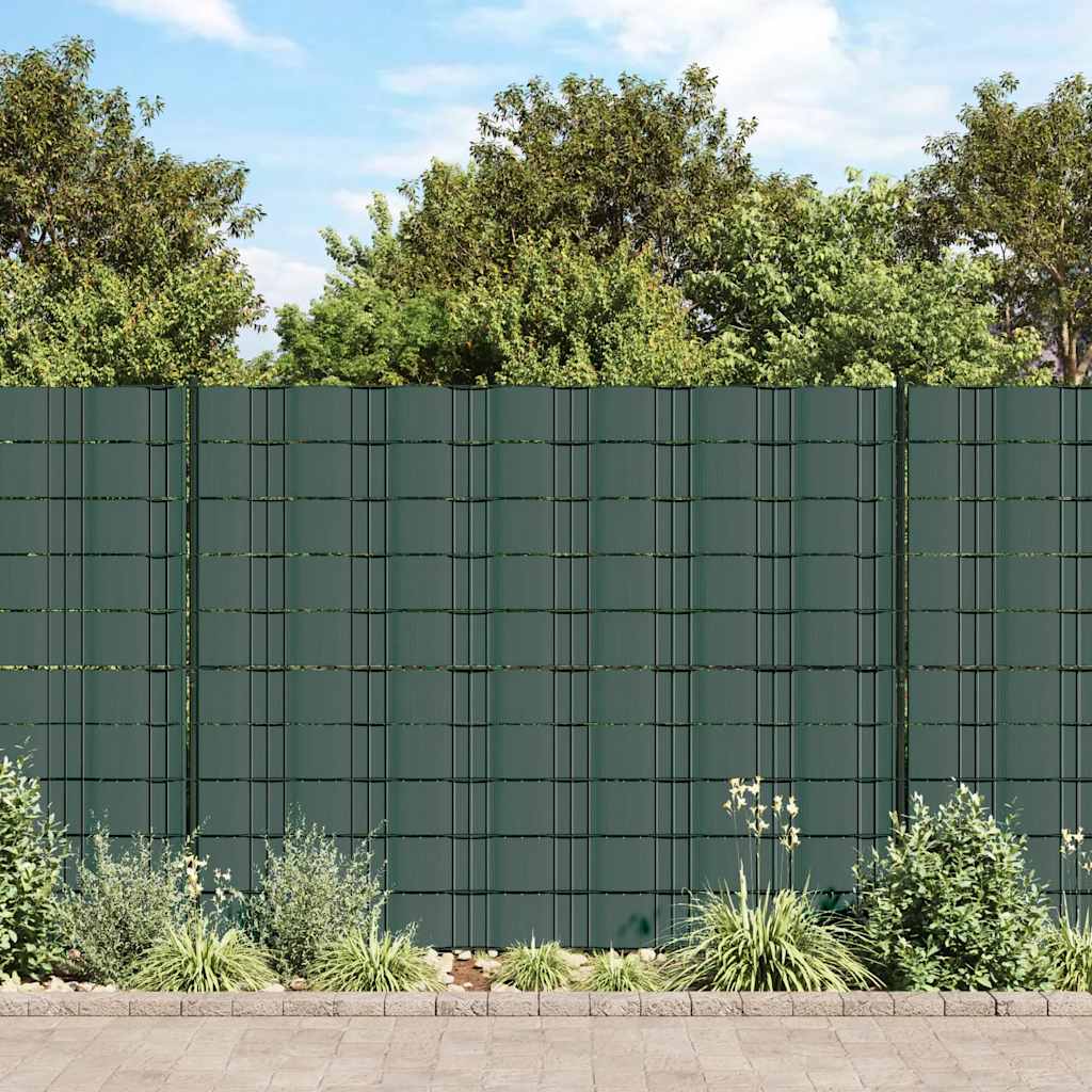 Vidaxl privacystrip 70x0,19 m pvc groen