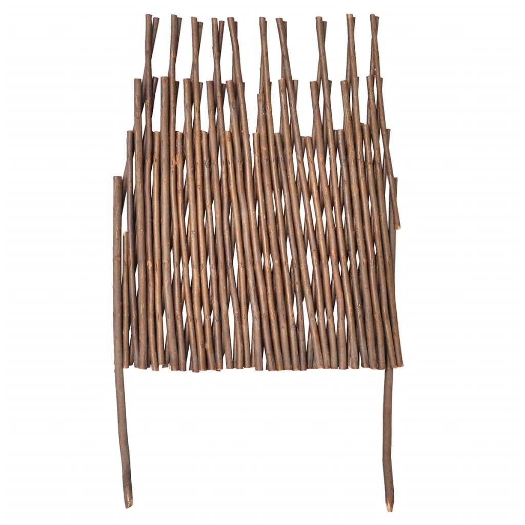 Vidaxl wilgenhekwerk 5 st 170x37 cm