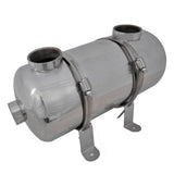 Vidaxl zwembad warmtewisselaar 355 x 134 mm 40 kw - afbeelding 1