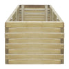 VidaXL Plantenbak verhoogd rechthoekig 100x50x40 cm hout