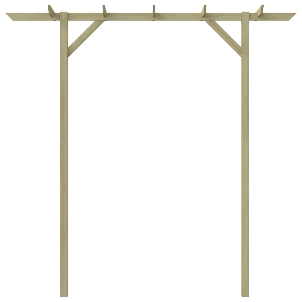 VidaXL Pergola 205x40x203 cm hout