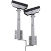 Vidaxl stalen frame ondersteuning voor de boot aanhanger 63-88 cm (set van 2)