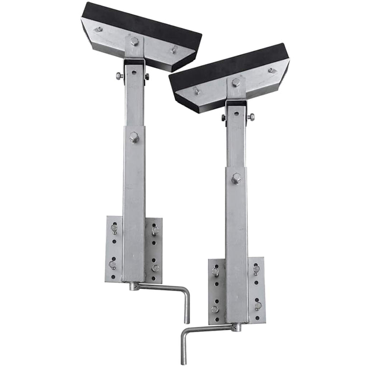 Vidaxl stalen frame ondersteuning voor de boot aanhanger (set van 2)