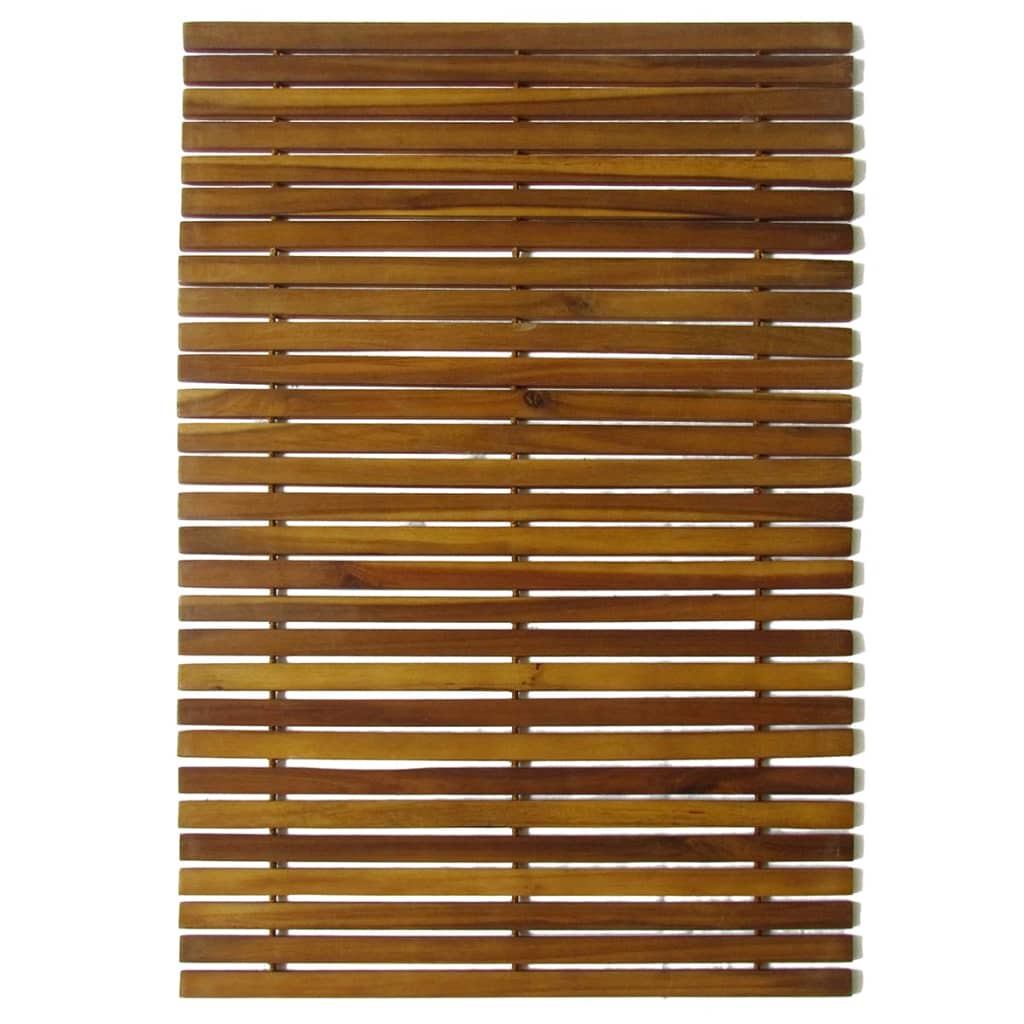 Vidaxl badmat acaciahout 80 x 50 cm 2 stuks