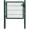 Vidaxl 2d hekpoort (enkel) groen 100x80 cm