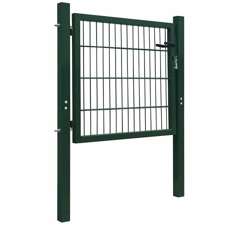 Vidaxl 2d hekpoort (enkel) groen 100x80 cm