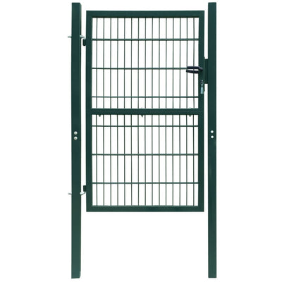 Vidaxl 2d hekpoort (enkel) groen 100x120 cm