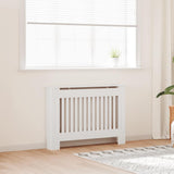 Vidaxl radiatorombouw 112 cm bewerkt hout wit - afbeelding 1