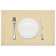 Vidaxl 6 placemats bamboe 30 x 45 cm natuurlijk