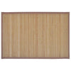 Vidaxl 6 st placemats 30x45 cm bamboe bruin