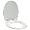 Vidaxl toiletbril soft-close ovaal wit