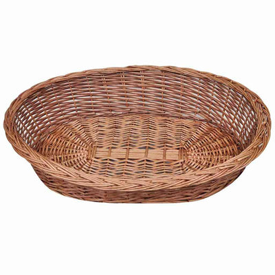Vidaxl hondenmand huisdierenbed 90 cm natuurlijk wilgen