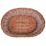 Vidaxl hondenmand huisdierenbed 50 cm natuurlijk wilgen - afbeelding 3