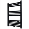 Vidaxl radiator handdoekenrek recht 500x764 mm zwart