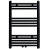 Vidaxl radiator handdoekenrek recht 500x764 mm zwart