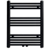 Vidaxl radiator handdoekenrek recht 600x764 mm zwart