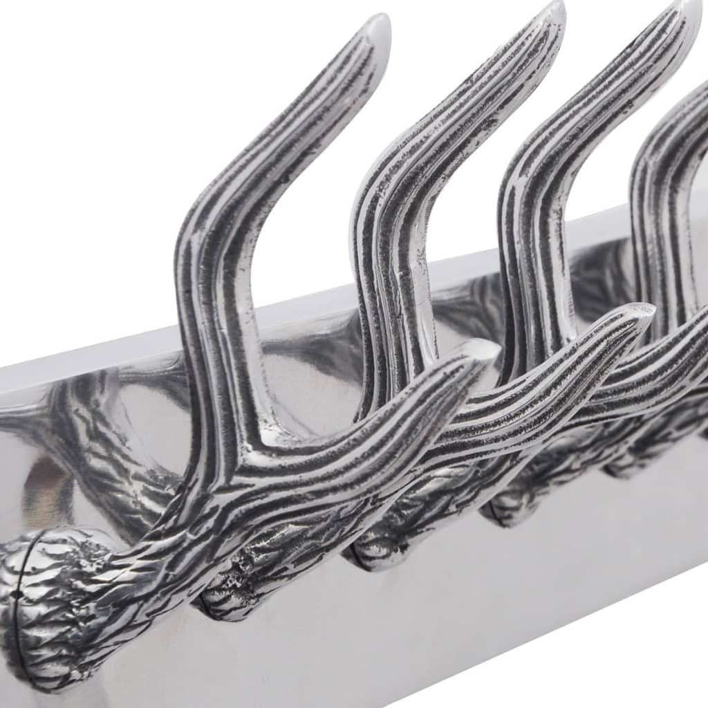 Vidaxl aluminium kapstok zilverkleurig