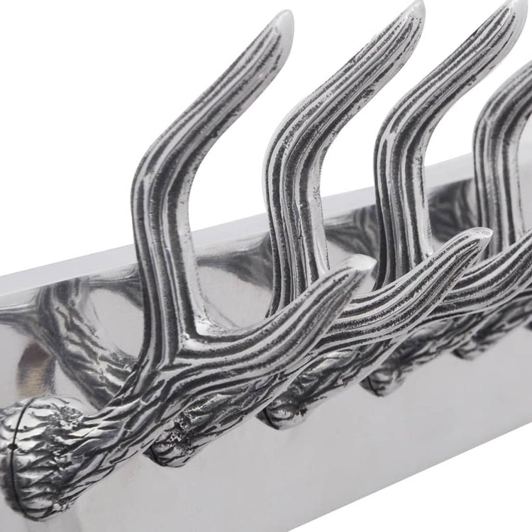 Vidaxl aluminium kapstok zilverkleurig