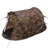 VidaXL Tent pop-up 2-persoons camouflage - afbeelding 2