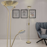 Vidaxl vloerlamp led dimbaar 23 w - afbeelding 1