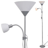 Vidaxl vloerlamp grijs - afbeelding 3