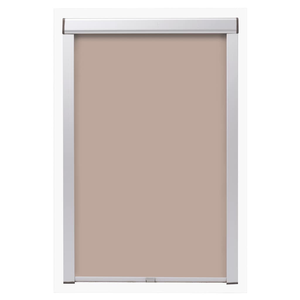 Vidaxl rolgordijn verduisterend beige c02 ggl en ggu