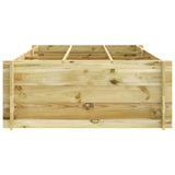 VidaXL Plantenbak verhoogd 150x100x40 cm geïmpregneerd hout - afbeelding 3