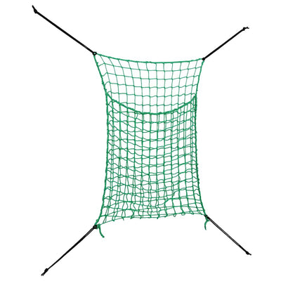 Vidaxl hooinetten 2 st rechthoekig 0,9x1,5 m pp
