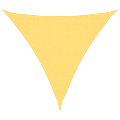 Vidaxl zonnescherm hdpe driehoekig 3,6x3,6x3,6 m beige