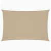 Vidaxl zonnescherm rechthoekig 2x4 m oxford stof beige