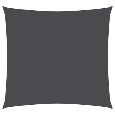 Vidaxl zonnescherm vierkant 3,6x3,6 m oxford stof antracietkleurig