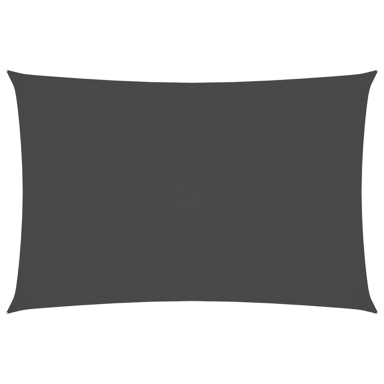 Vidaxl zonnescherm rechthoekig 2x4 m oxford stof antracietkleurig