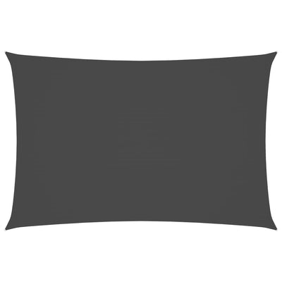Vidaxl zonnescherm rechthoekig 2x4 m oxford stof antracietkleurig