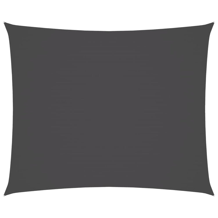 Vidaxl zonnescherm rechthoekig 4x6 m oxford stof antracietkleurig