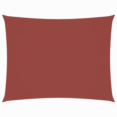 Vidaxl zonnescherm rechthoekig 2x4 m oxford stof terracottakleur