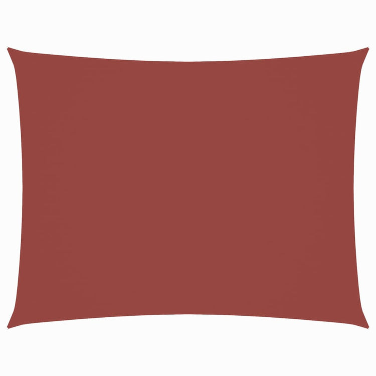 Vidaxl zonnescherm rechthoekig 2x4 m oxford stof terracottakleur