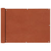 Vidaxl balkonscherm oxford textiel 75x600 cm terracotta