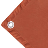 Vidaxl balkonscherm oxford textiel 75x600 cm terracotta - afbeelding 3