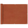 Vidaxl balkonscherm oxford textiel 90x600 cm terracotta