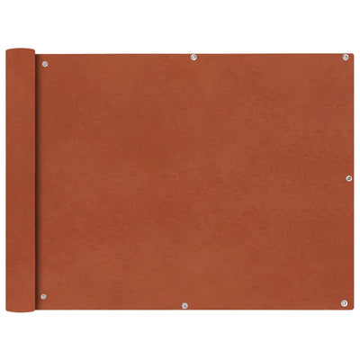 Vidaxl balkonscherm oxford textiel 90x600 cm terracotta