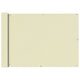 Vidaxl balkonscherm oxford textiel 75x600 cm crème