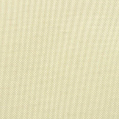 Vidaxl balkonscherm crémekleurig 90x400 cm oxfordtextiel