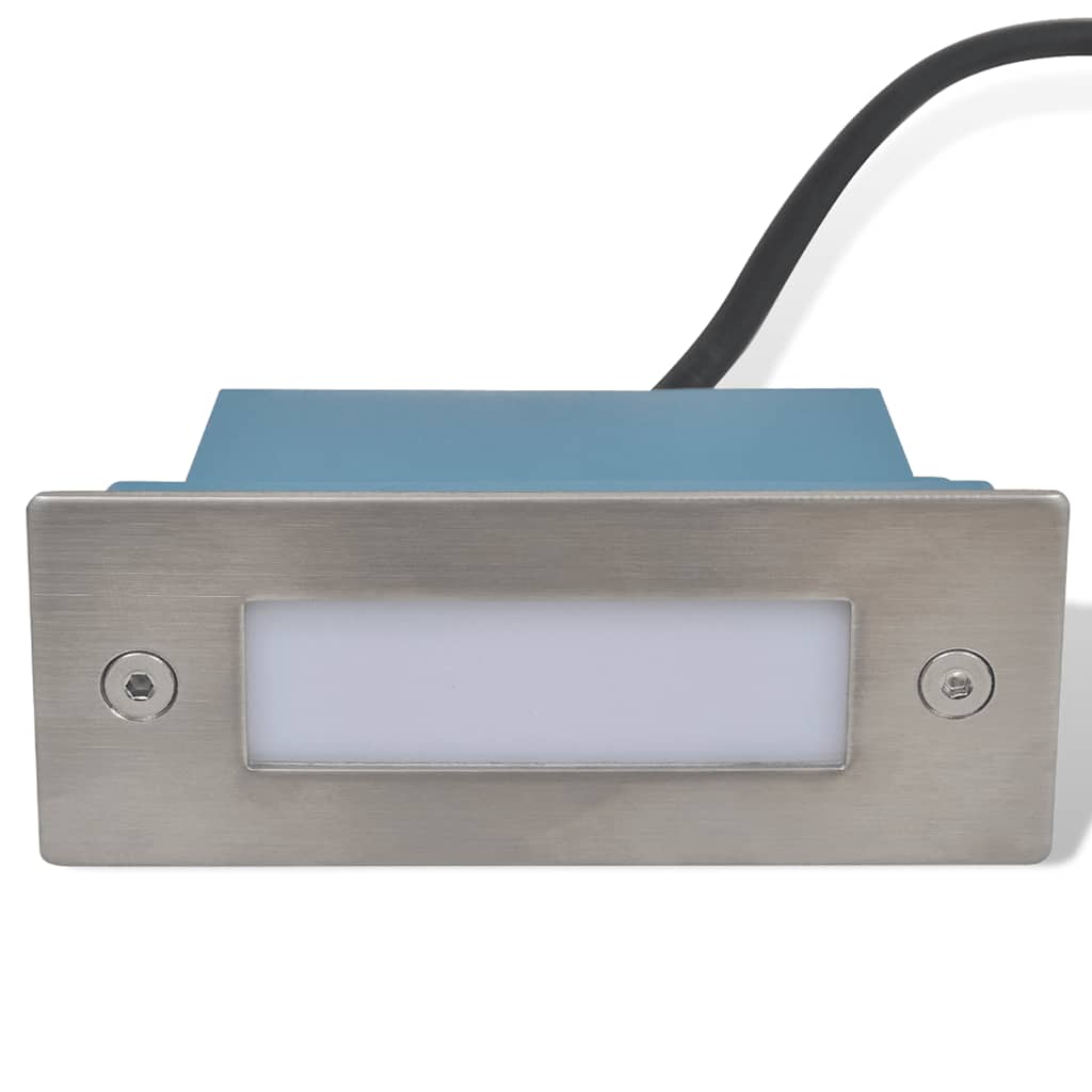 Vidaxl trapinbouwspots 12 st led 44x111x56 mm